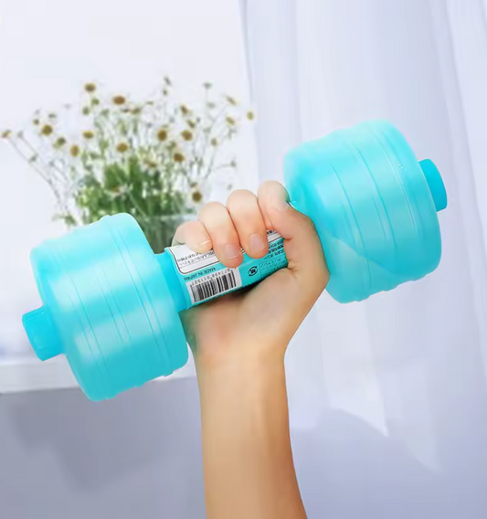WaterFlex 1KG Dumbbell – Portable Water Weight for Toning, Slimming & Office Fitness