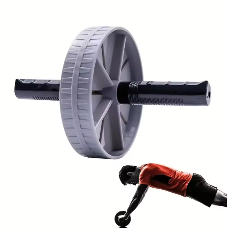 Abdominal wheel with strong load, non-slip, muscle strengthening, home fitness training equipment